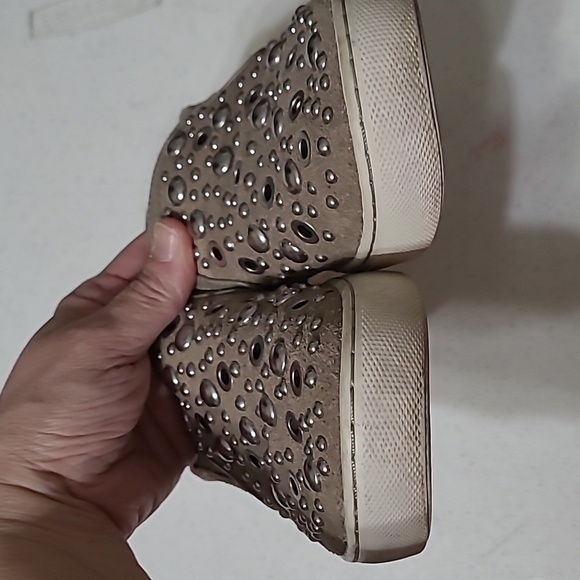 Sam Edelman slip-on suede sneakers size 6 - Picture 3 of 10